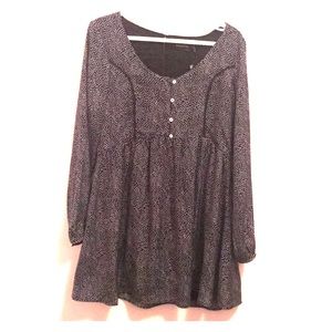 Mink Pink babydoll polkadot dress